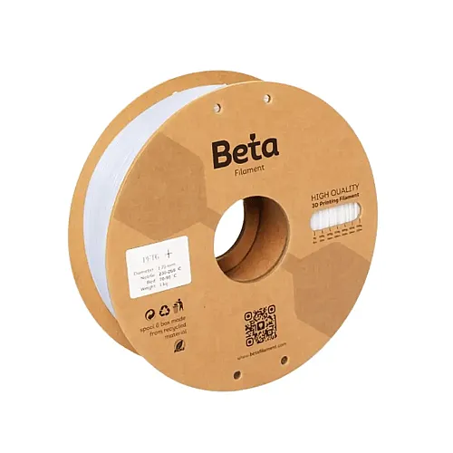 Beta PETG+ Filament 1.75mm 1kg BEYAZ - 2