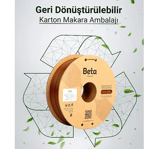 Beta PLA+ Filament 1.75mm 1kg KAHVERENGİ - 4