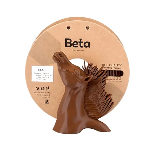Beta PLA+ Filament 1.75mm 1kg KAHVERENGİ - 1