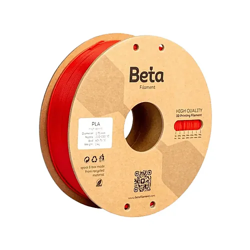 Beta PLA+ Filament 1.75mm 1kg Kiss Red KIRMIZI - 2