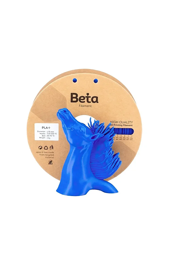 Beta PLA+ Filament 1.75mm 1kg MAVİ