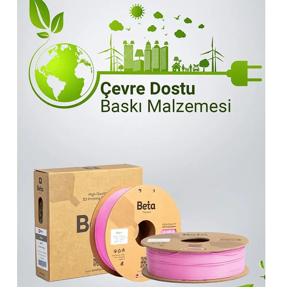 Beta PLA+ Filament 1.75mm 1kg PEMBE - 3