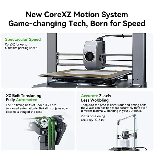 Creality Ender-3 V3 Core XZ 3D Yazıcı - 9
