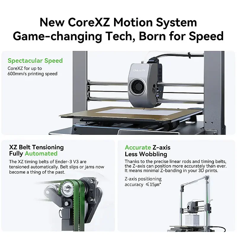 Creality Ender-3 V3 Core XZ 3D Yazıcı - 9