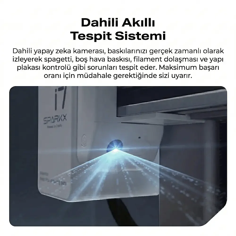 Creality SparkX i7 Combo 3D Yazıcı - 7