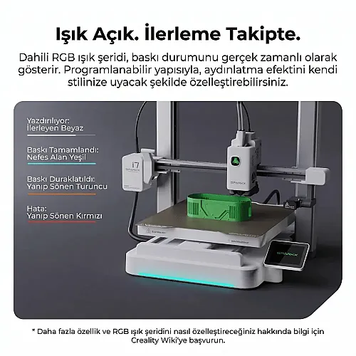 Creality SparkX i7 Combo 3D Yazıcı - 12