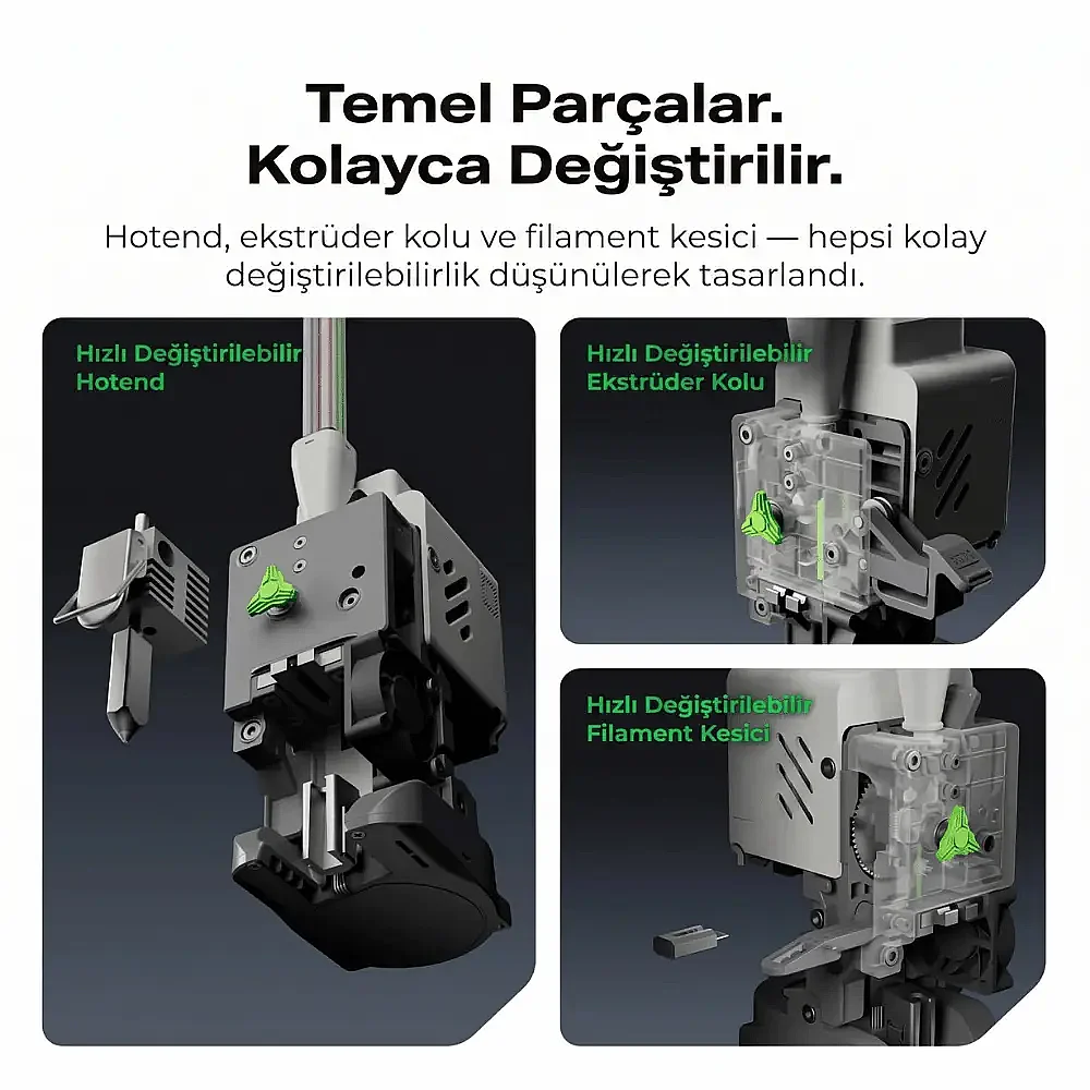 Creality SparkX i7 Combo 3D Yazıcı - 13