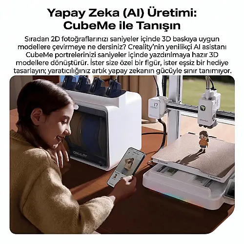 Creality SparkX i7 Combo 3D Yazıcı - 15