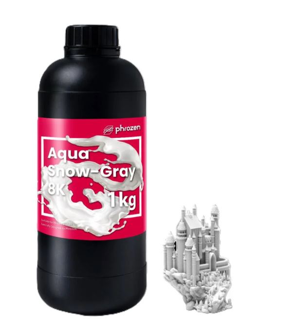 Phrozen Aqua 8K Reçine - Gri 1Kg (1)