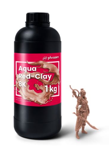 Phrozen Aqua 8K Reçine -Kırmızı-Kil - 1 kg