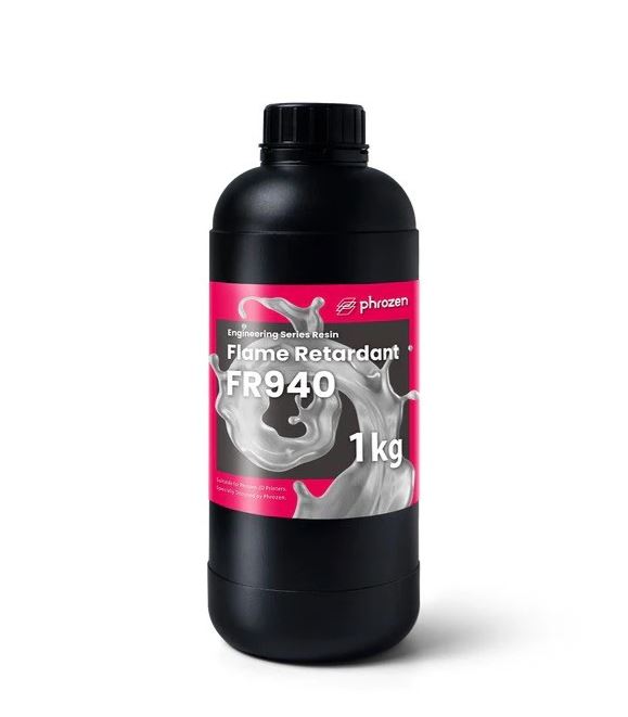 Phrozen FR940 Flame Retardant Alev Geciktirici UV Reçine - Gri 1 Kg (1)