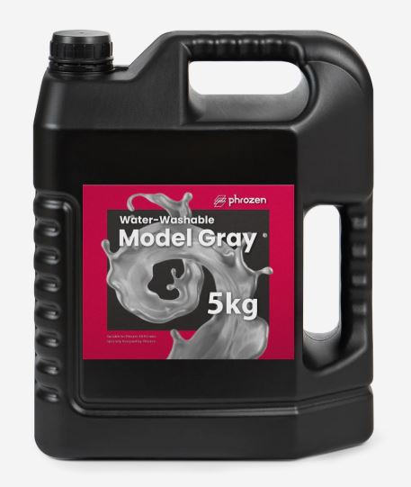 Phrozen Water Washable Suyla Yıkanabilir Reçine - Model Gri - 5 kg