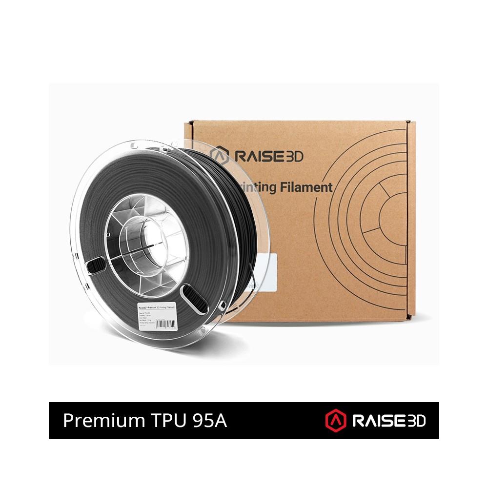 Raise3D Premium TPU-95A Filament 1.75mm 1kg SİYAH (1)