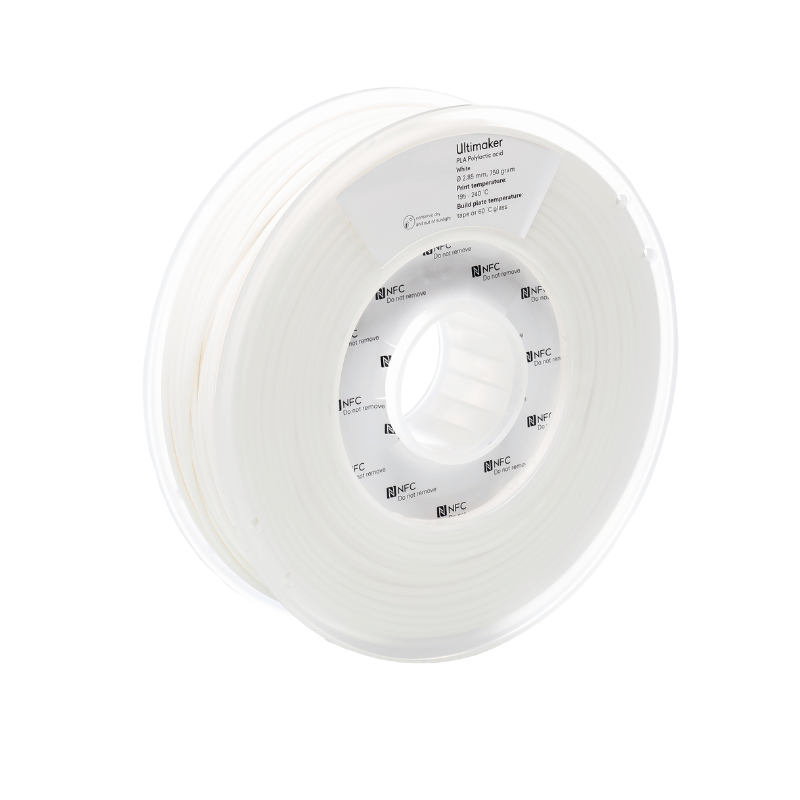 Ultimaker PLA Filament 2.85mm 750g BEYAZ (1)